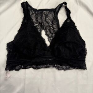 Elegant Black Lace Bralette